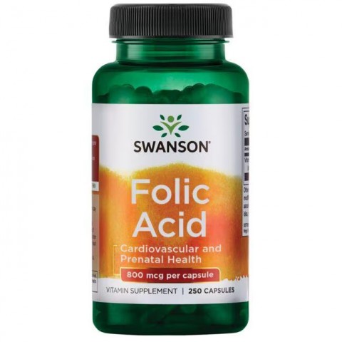 Foolhape, Swanson, 800mcg, 250 kapslit