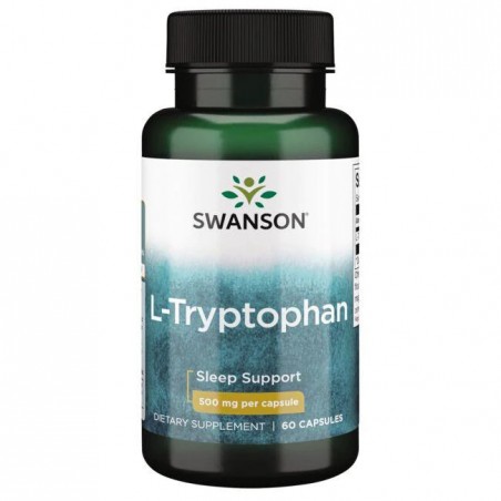 L-trüptofaan, Swanson, 500mg, 60 kapslit