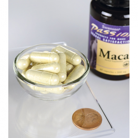 Maca, Swanson, 500mg, 60 kapslit