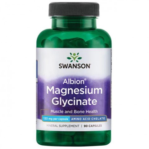 Magneesium bisglütsinaat, Swanson, 700mg, 90 kapslit