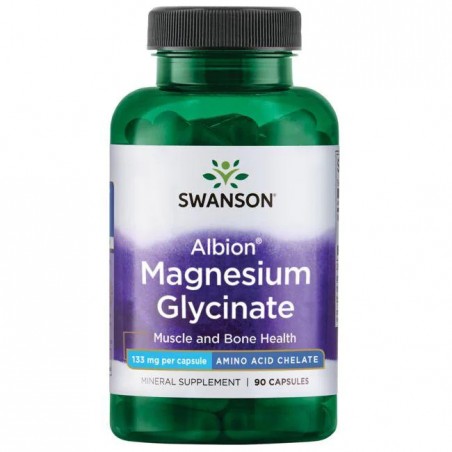 Magneesium bisglütsinaat, Swanson, 700mg, 90 kapslit