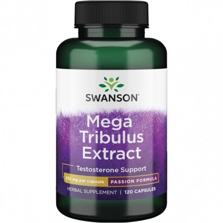 Mega Tribulus Extract, Swanson, 250mg, 120 kapslit