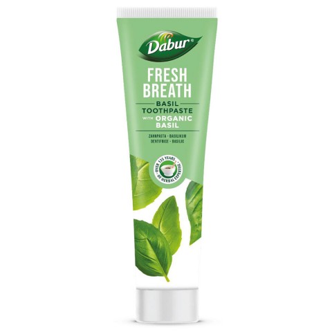 Basil for Fresh Breath toothpaste, Dabur, 100ml