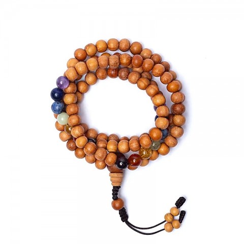 108 beads necklace Mala Chakra Kadam