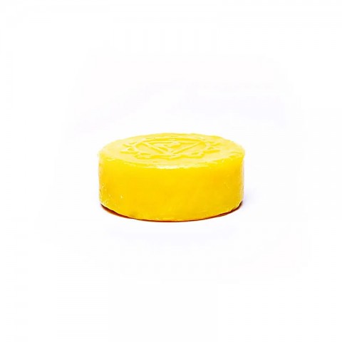 Solar Plexus Chakra Soap in Palm Leaf Manipura, Holy Lama, 100g