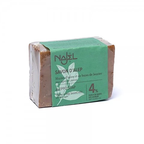 Aleppo soap with 4% bayberry oil, Najel, 155g