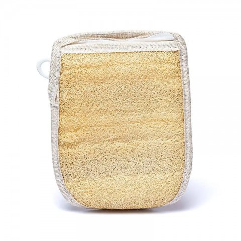 Natural loofah cloth for body scrubbing, Najel, 22cm