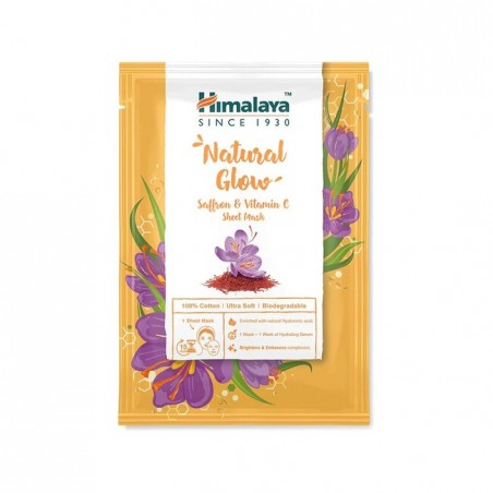 Safrani ja C-vitamiini lehtmask loodusliku säraga, Himalaya, 30ml