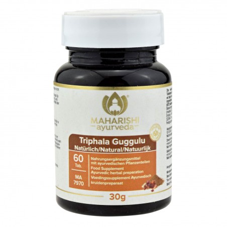 Toidulisand Triphala Guggulu, Maharishi Ayurveda, 60 tabletti