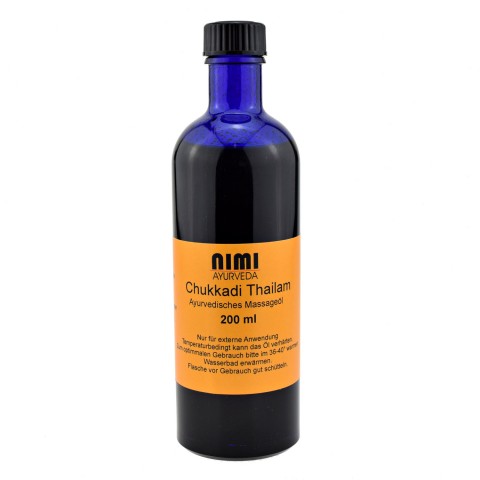 Ayurvedic massage oil...