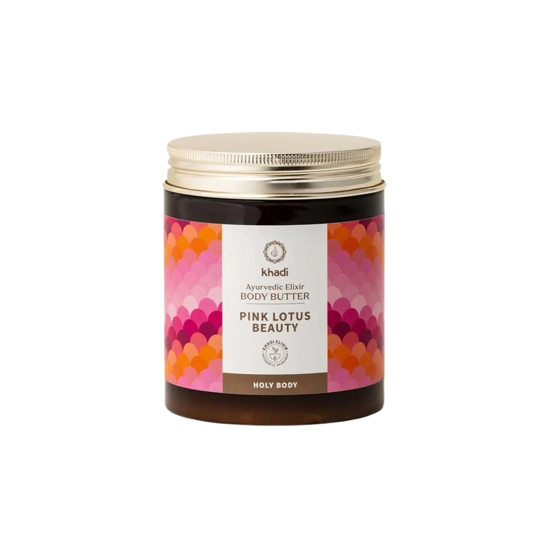 Ayurvedic Body Butter Pink Lotus Beauty, Khadi, 250 ml