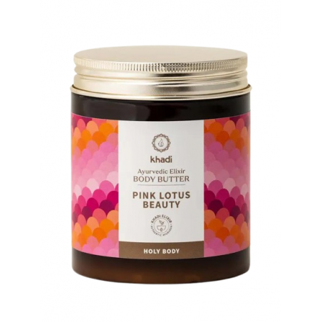 Ayurvedic Body Butter Pink Lotus Beauty, Khadi, 250 ml