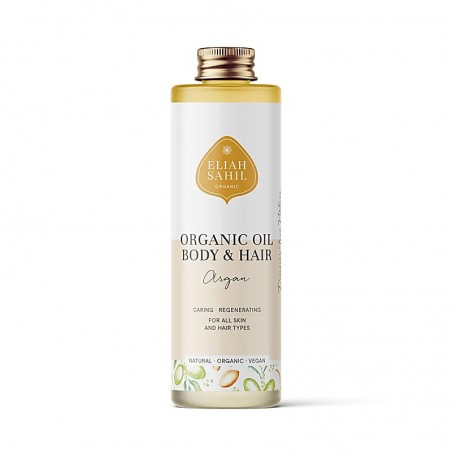 Ökoloogiline juukse- ja kehaõli Argan, Eliah Sahil, 100ml