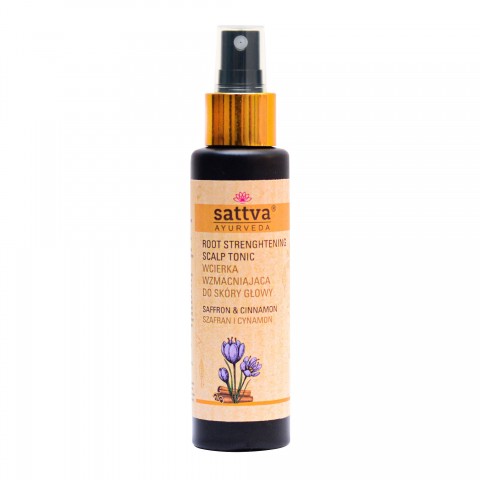 Juuste ja peanaha toonik Cinnamon&Saffron, Sattva Ayurveda, 100ml