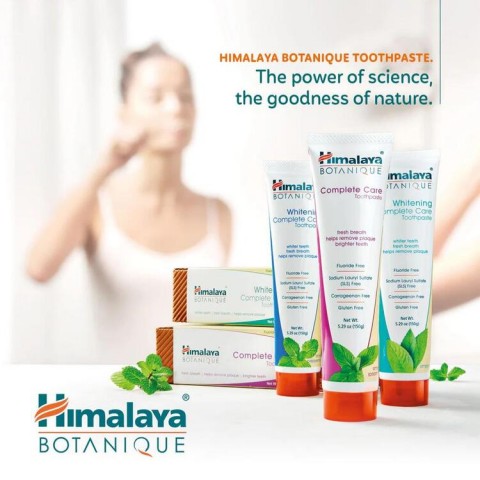 Valgendav hambapasta Simply Mint Complete Care Botanique, Himalaya, 150g