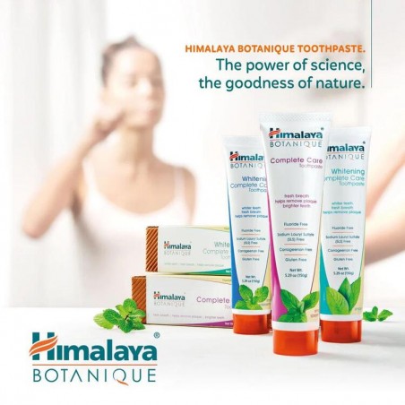 Valgendav hambapasta Simply Mint Complete Care Botanique, Himalaya, 150g