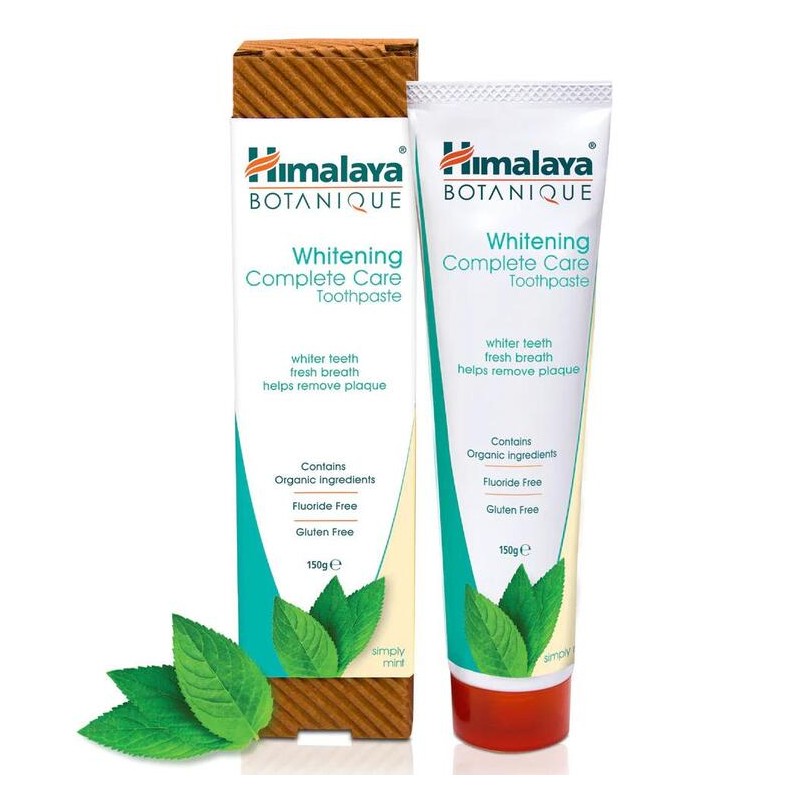 Whitening toothpaste Simply Mint Complete Care Botanique, Himalaya, 150g Whitening toothpaste Simply Mint Complete Care Botanique, Himalaya, 150g
