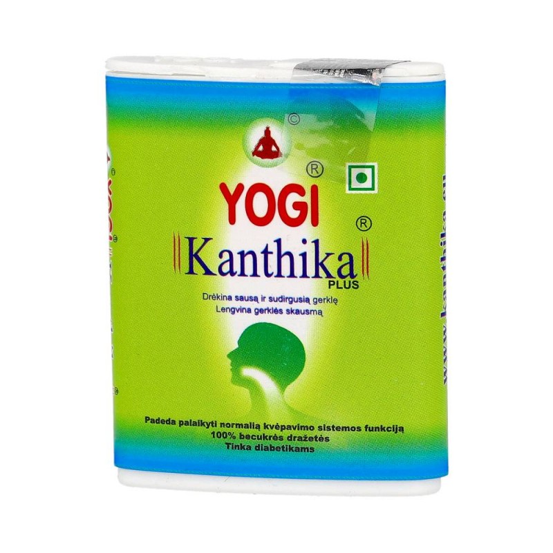 Pastillid kurgule Kanthika Plus, Yogi, 70 pastille