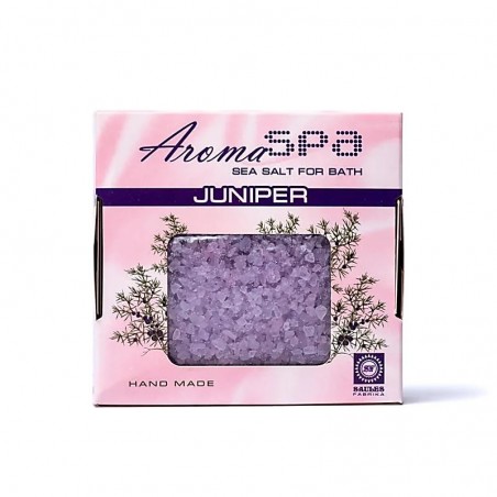 Sea salt for bath with juniper, Aroma Spa, 450g