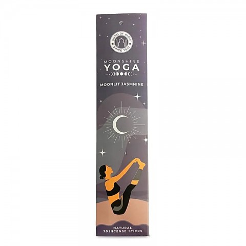 Палочки для благовоний Лунный жасмин, Moonshine Yoga, 20 шт.
