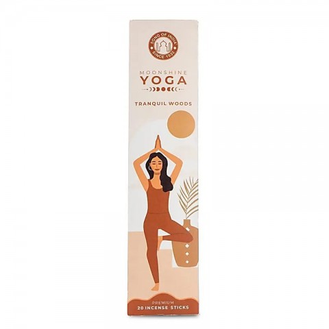 Палочки для благовоний Calm Forest, Moonshine Yoga, 20 шт.