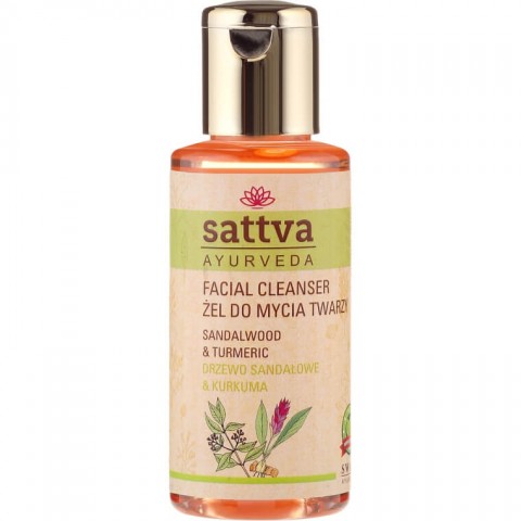 Näopuhastusvahend sandlipuu ja kurkumiga Sandalwood, Sattva Ayurveda, 100ml