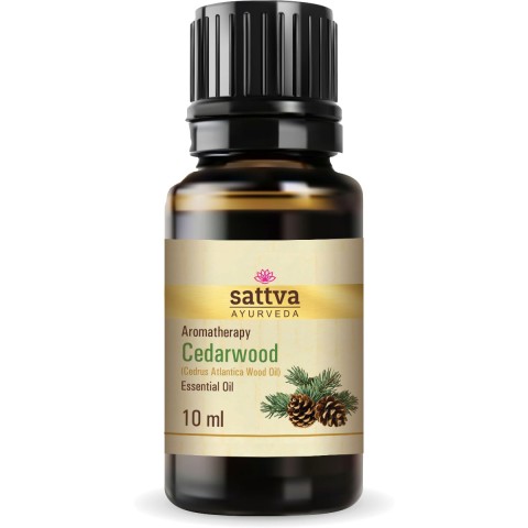 Эфирное масло кедра Cedarwood, Sattva Ayurveda, 10мл