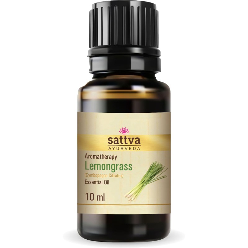 Sidrunheina eeterlik õli Lemongrass, Sattva Ayurveda, 10ml