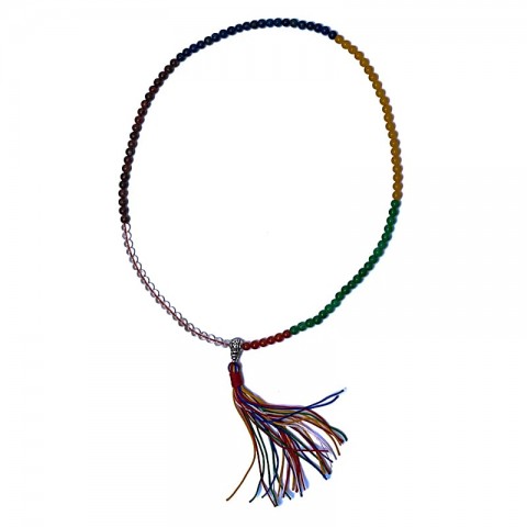 Necklace Mala Wisdom 111 beads, 6mm