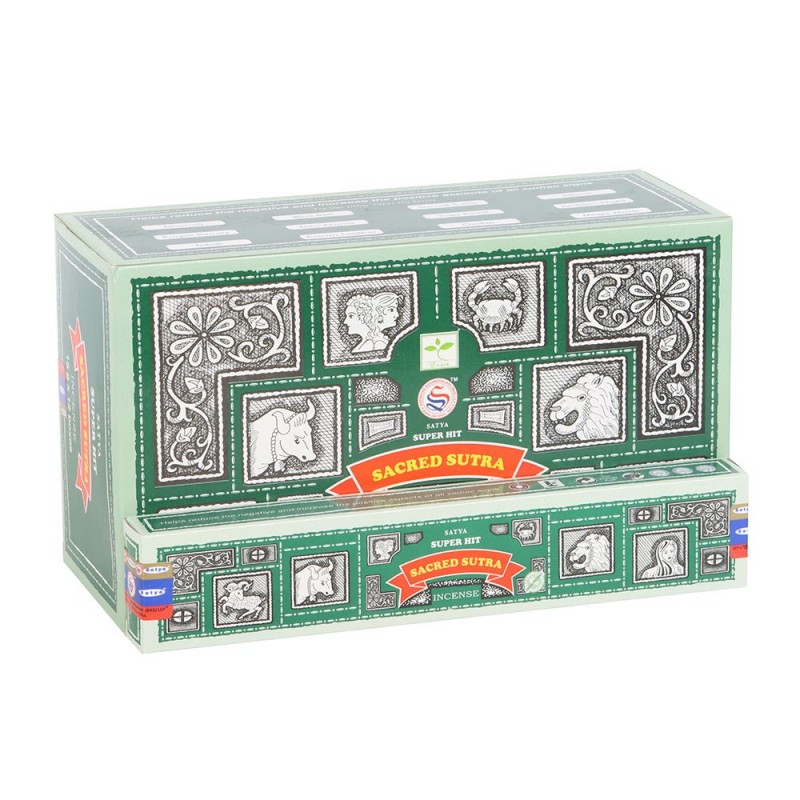 Sacred Sutra Super Hit Incense Sticks, Satya, 15g Sacred Sutra Super Hit Incense Sticks, Satya, 15g
