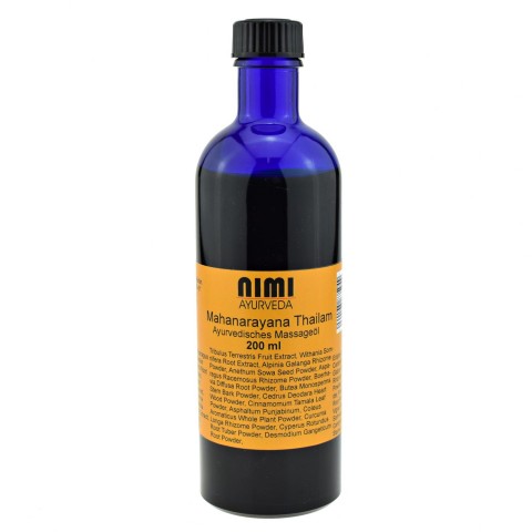 Lõõgastav massaažiõli Mahanarayana Thailam, Nimi Ayurveda, 200 ml