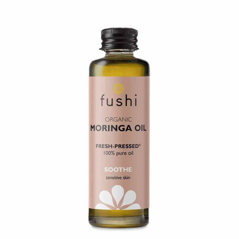 Moringa seemneõli, orgaaniline, Fushi, 50ml Moringa seemneõli, orgaaniline, Fushi, 50ml