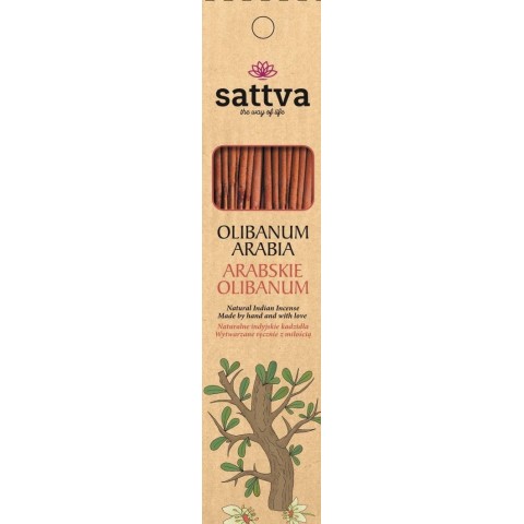 Lõhnapulgad Arabia Olibanum, Sattva Ayurveda, 15 tk.