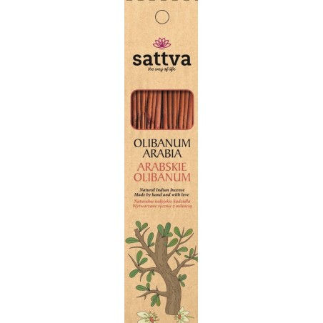 Lõhnapulgad Arabia Olibanum, Sattva Ayurveda, 15 tk.