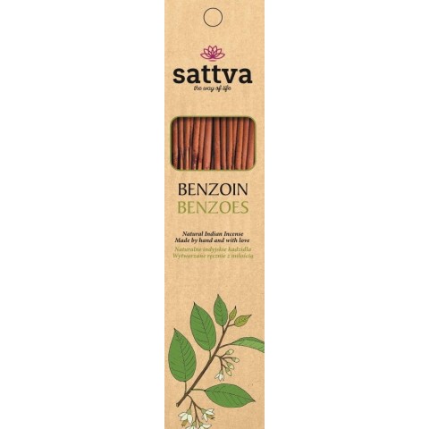 Bensoiinist suitsupulgad, Sattva Ayurveda, 15 tk.