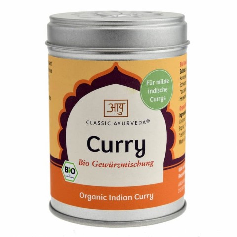 Смесь карри Curry, молотый, органический, Classic Ayurveda, 80 г