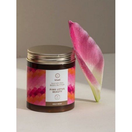Ayurvedic Body Butter Pink Lotus Beauty, Khadi, 250 ml