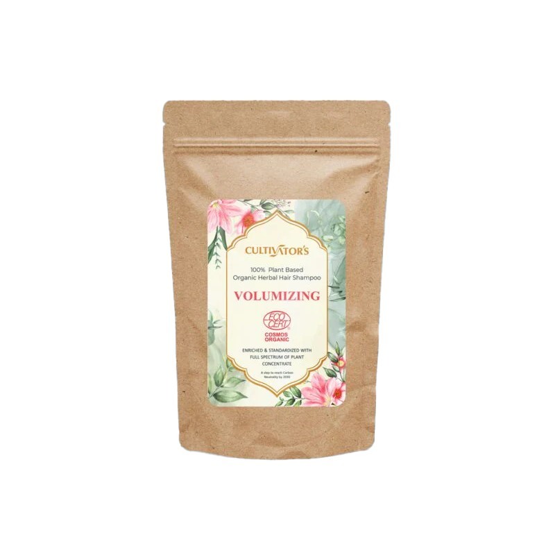 Taimne juuste šampoon pulber volüümi suurendamiseks, Cultivator's, 250g