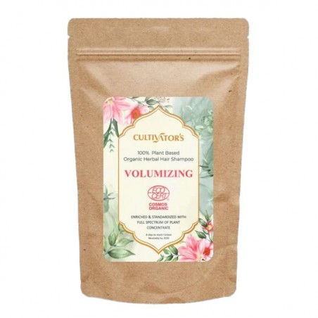Taimne juuste šampoon pulber volüümi suurendamiseks, Cultivator's, 250g