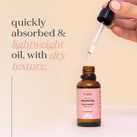 Argan oil, organic, Fushi, 30ml