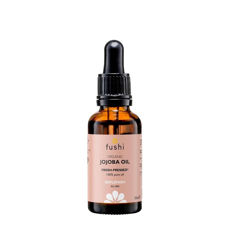Jojoba Jojobaõli Golden, külmpressitud, orgaaniline, Fushi, 30ml Jojoba Jojobaõli Golden, külmpressitud, orgaaniline, Fushi, 30ml