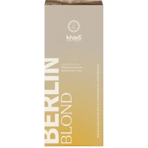 Vegetable light ash hair dye Berlin Blonde, Khadi, 100g