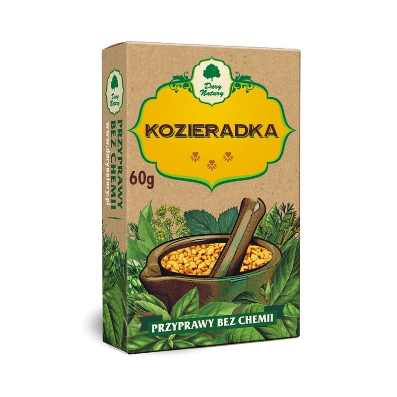 Fenugreek seeds, Dary Natury, 60g Fenugreek seeds, Dary Natury, 60g