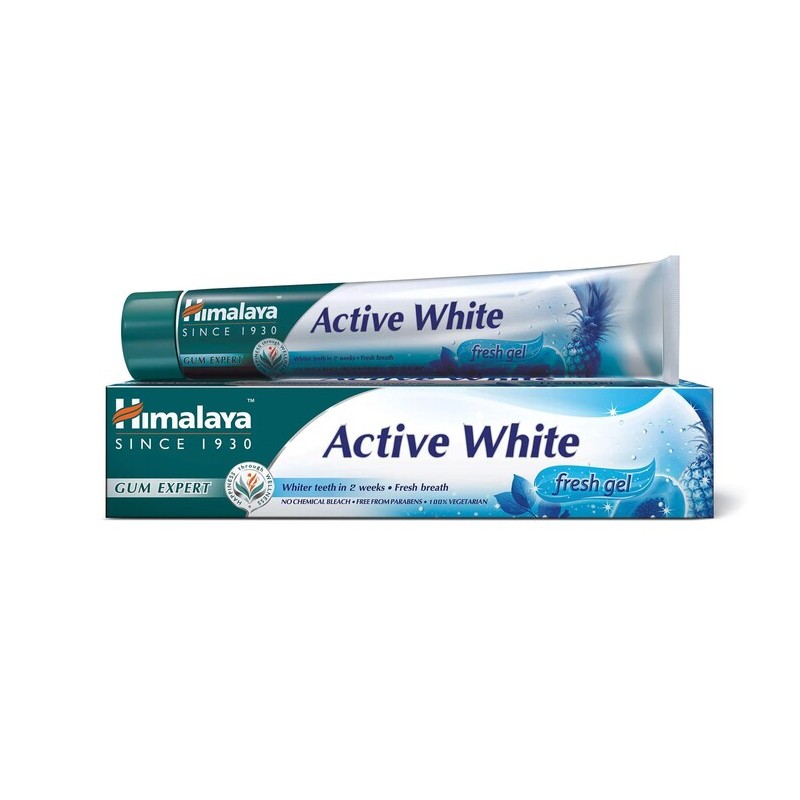 Refreshing whitening tooth gel Active White Fresh Gel, Himalaya, 75ml
