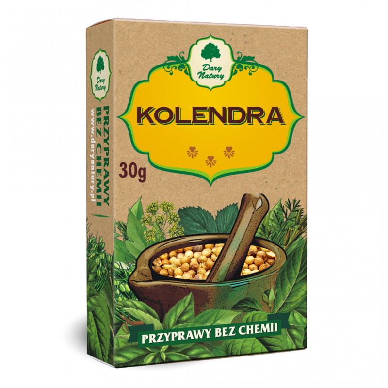 Coriander seeds, Dary Natury, 30g Coriander seeds, Dary Natury, 30g