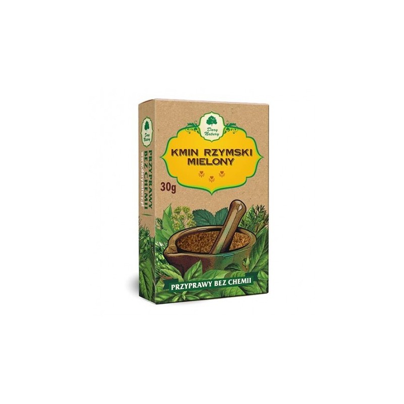 Köömne seemned, jahvatatud, Dary Natury, 30g Köömne seemned, jahvatatud, Dary Natury, 30g
