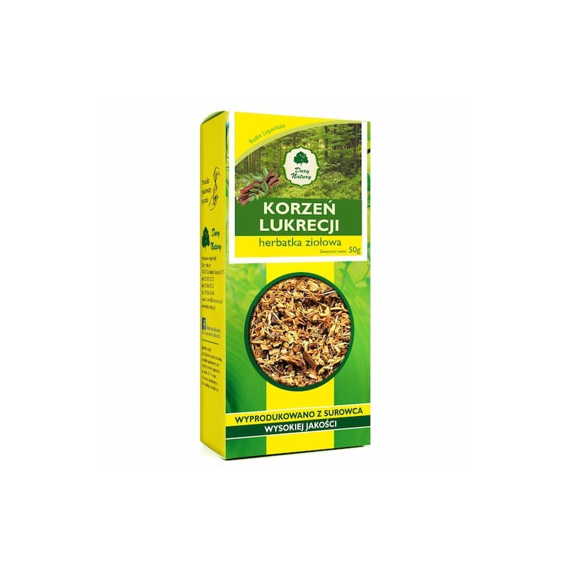 Liquorice root, crushed, Dary Natury, 50g
