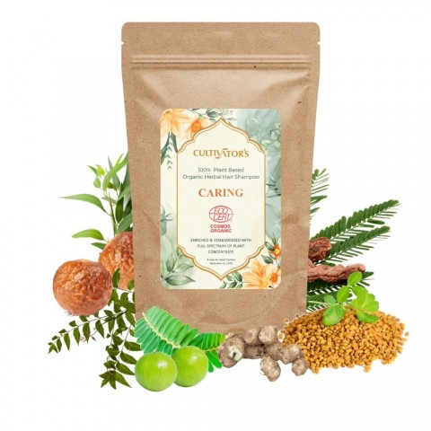 Kaitsev taimne juukseshampoon Puuder Hooldus, Cultivator's, 250g