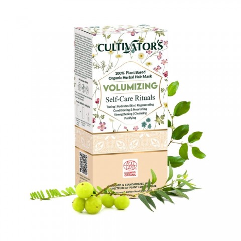 Taimne juuksemask pulber volüümi suurendamiseks, Cultivator's, 100g