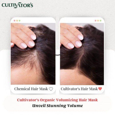 Taimne juuksemask pulber volüümi suurendamiseks, Cultivator's, 100g